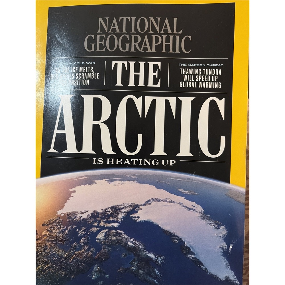 National Geographic Magazine - September The Arctic is Heating Up - 2019